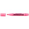 Маркер-текстовыделитель Centropen 8852, красный (корпус розовый)
