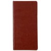 Книжка записная Smart Book, 90 x 178 мм, 80 листов, коричневая
