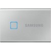 Внешний накопитель Samsung T7 Touch 500GB (серебристый)
